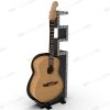 Design made of guitar stand with guitar